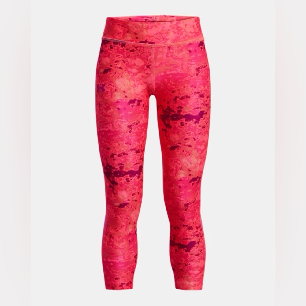 Vibrant Pink Patterned Leggings